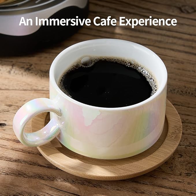 LUKA Porcelain Espresso Cup - Image 3