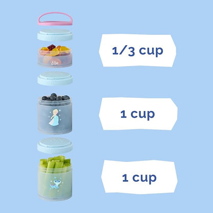 Whiskware Disney Princess Frozen, Stackable Snack Containers - Image 4