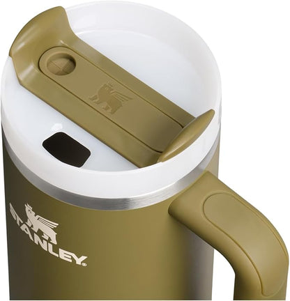 STANLEY Quencher H2.0 Flow State Tumbler, 30 oz, Thyme | Handle and Straw | - Image 2