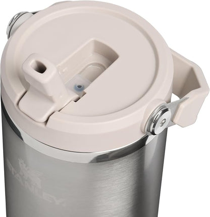 STANLEY IceFlow 2.0 Flip Straw Tumbler, 30 oz, Stainless Steel Ash | Easy Carry - Image 2