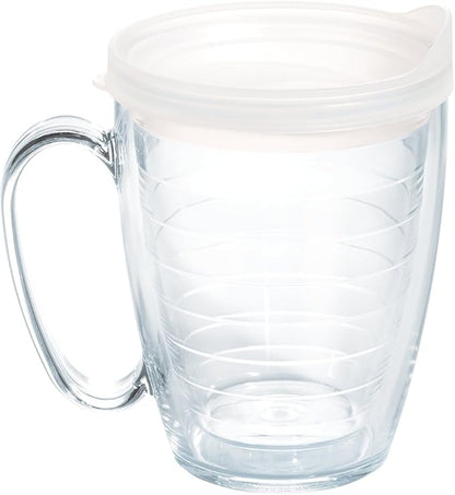 Tervis Clear & Colorful Lidded Made in USA Double Walled Insulated Tumbler by TervisTumblerCompany