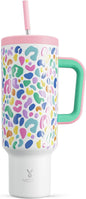 Meoky 50 oz Tumbler with Handle, Tumbler with Lid and Straw, Insulated by MEOKY