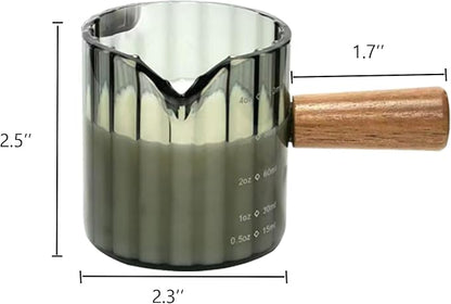 Espresso Cups Set of 2, 4 OZ Espresso Shot Glasses - Image 4