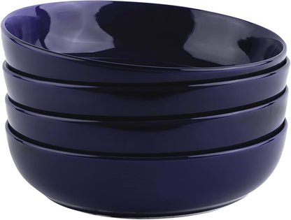 KooK Pasta Bowl, Salad Bowls, Serving Bowls, Large Capacity, Microwave & by Kook
