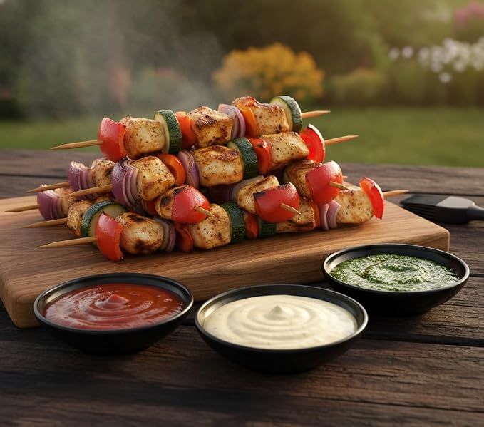 4 Inch Dipping Bowls 8 Pieces, Lightweight and Unbreakable Wheat Straw Plates - Image 5