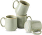 HASENSE Porcelain Coffee Mugs Set of 4, 15 Oz Reactive Glaze Coffee Cups by Hasense