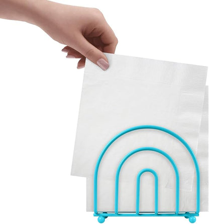 Blue Donuts Turquoise Arc Collection Napkin Holder – Napkin Holders - Image 5