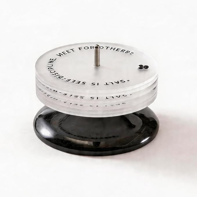 Bauhaus Acrylic Coaster Set by HuglistForHomecare