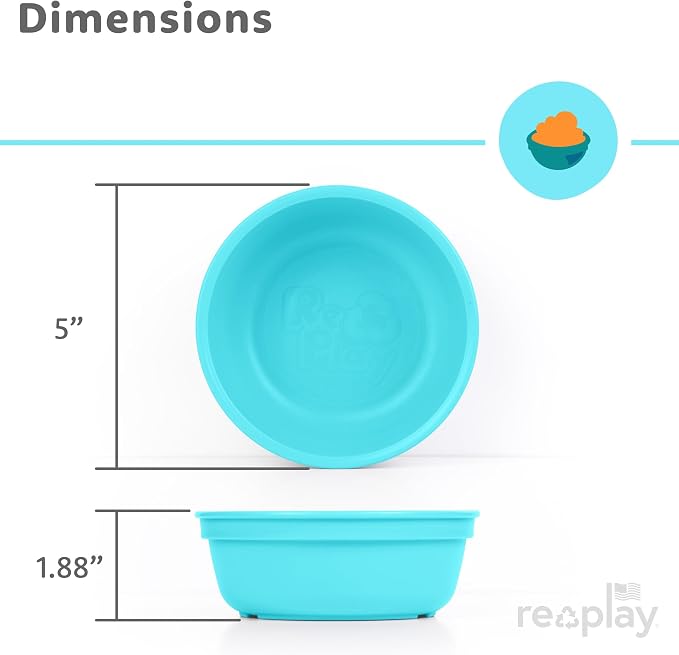 Re-Play 12 oz. Toddler Bowls Set of 3 - Image 9