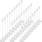27 Pack Candles Holder, 9 Sets Taper Candlestick Holders Fit 0.75 Inch Thick Pillar Candles, Long Candle Sticks Centerpiece Decor for Home Wedding Dinning Party Anniversary(White)