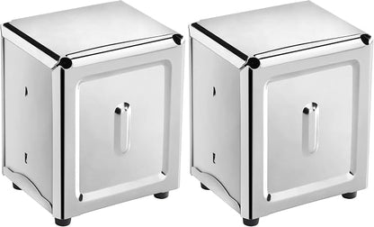 New Star Foodservice 24043 Stainless Steel Short Napkin Dispenser, 3.875 by by NewStarFoodservice