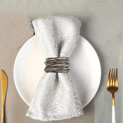 Black Napkin Rings - Image 3