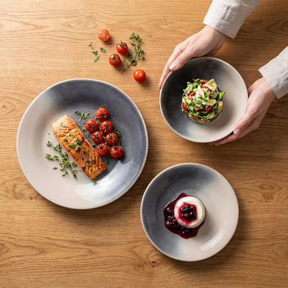 20-Piece Stoneware Dinnerware Set, Service - Image 2