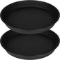 2 Pack of Bird Bath Bowl 12", 1.6" Depth, 10 12 inch Birdbath Bowls Dish Only by Bleuhome