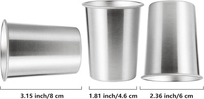 8 Pack 6 oz Stainless Steel Cups - Image 4