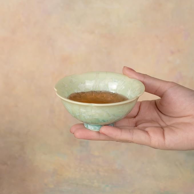 KAMMAK Ceramic Tea & Coffee Cups Set of 2 - Image 5