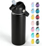 Fijinhom 18oz Insulated Stainless Steel Water Bottle, Wide Mouth Double Wall by Fijinhom