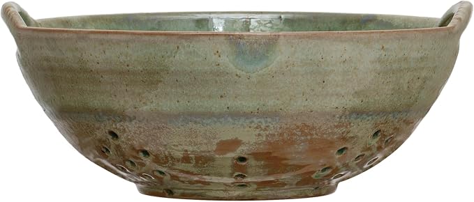 Creative Co-Op Stoneware Berry Bowl by Unknown