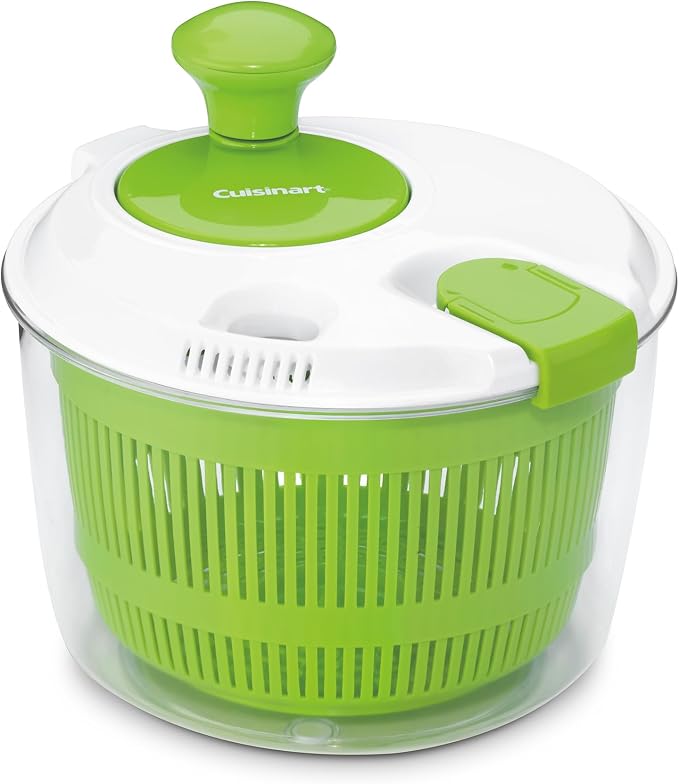 Cuisinart Salad Spinner- Wash, Spin & Dry Salad Greens, Fruits & Vegetables by Cuisinart