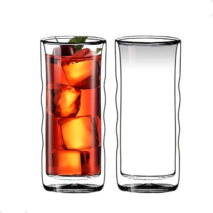 Sun's Tea(tm 20oz Wave Strong Double Wall Thermo Glasses by SunsTea