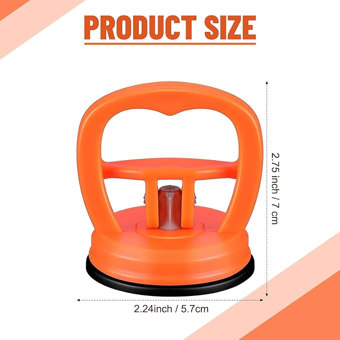 2 Pack Dent Puller, Car Dent Puller, Suction Cup Dent Puller Handle Lifter - Image 6