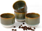 Ceramic Espresso Cups Set, Espresso Coffee Mugs, Special Glazed Demitasse Cups by TryitBuyitYoulllikeit