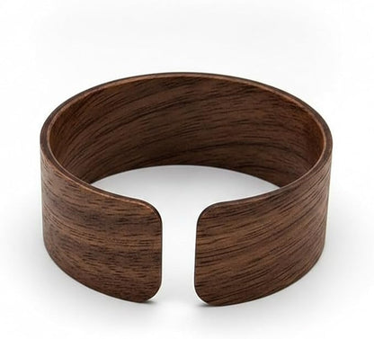 Office Desk & Home Coffee Station Accessory, Wooden Cup Sleeve by Unknown