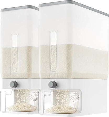 Lifewit Rice Dispenser 25 Lbs, Airtight Storage by Lifewit