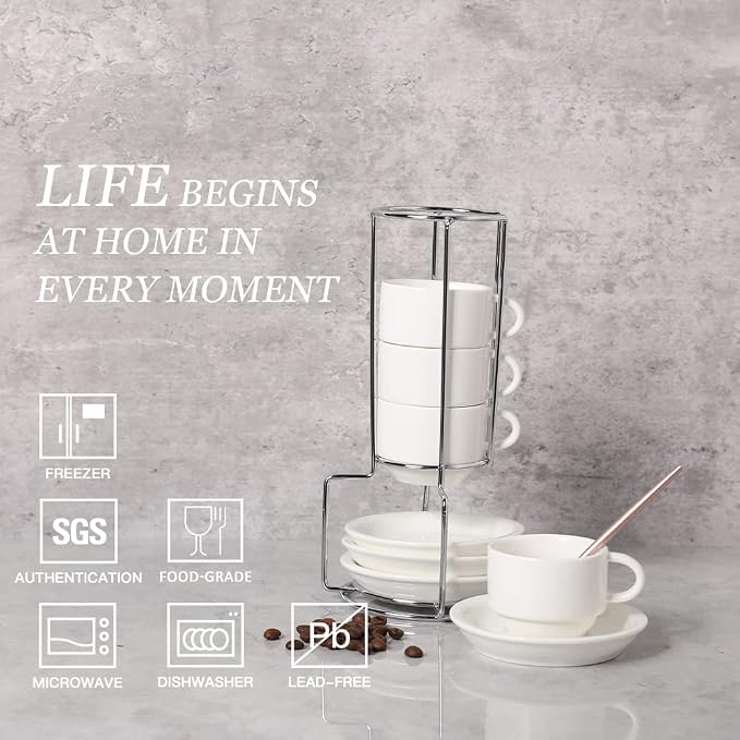 Sweejar Porcelain Espresso Cups - Image 2