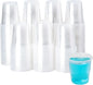 YEEHAW 100 Pack 3 oz Bathroom Plastic Cups, Disposable Mouthwash Cups, Samll Plastic Cup 3 oz for Cold Beverages, Ideal for Party, Tasting and Drinking