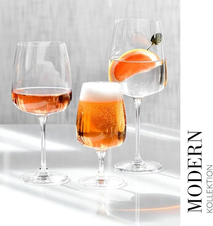 Krosno Red Wine Glasses, 20.3 oz, Modern Collection, Versatile and Durable - Image 5