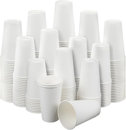 RAZCC 16 oz Paper Cups, 300 Pack 16oz Disposable Paper Coffee Cups, Coffee Cups by RAZCC