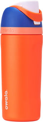Owala FreeSip Kids Stainless Steel Water Bottle 16 oz Blue Citrus by Unknown
