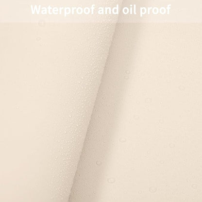 Table Pads for Dining Room Table for Dining Room Table - Can Be Used On Both Sides Waterproof and Easy to Clean Good Flatness Used for Dining Table(Off White+Light Gray 46x72)