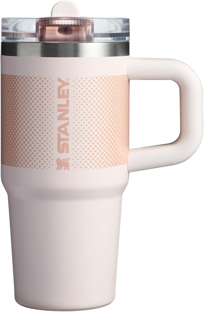 STANLEY Quencher ProTour Flipstraw Tumbler, 14 oz, Rose Quartz by Unknown