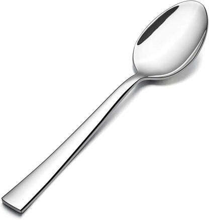 E-far Teaspoon Set of 12, 6.7 Inch Stainless Steel Spoons by E-far