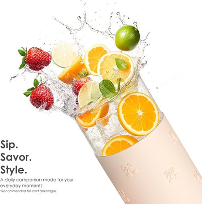 SANDJEST Glass Water Bottle - Image 4