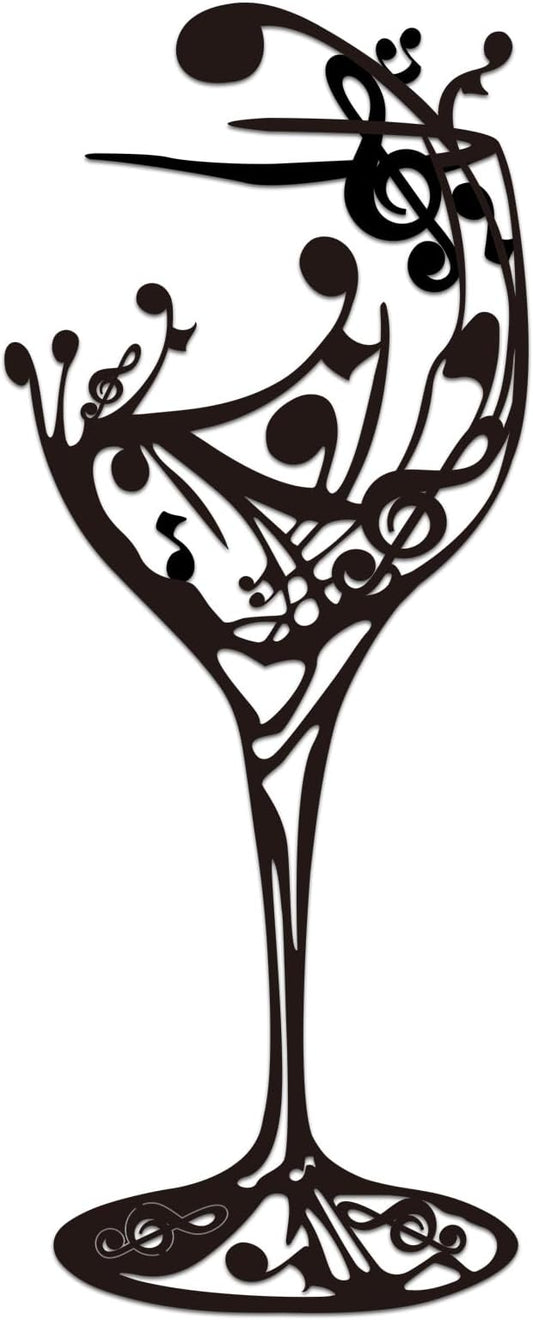Oubasa Black Metal Wall Art for Kitchen by OubasaMakeYourHomeAmazing