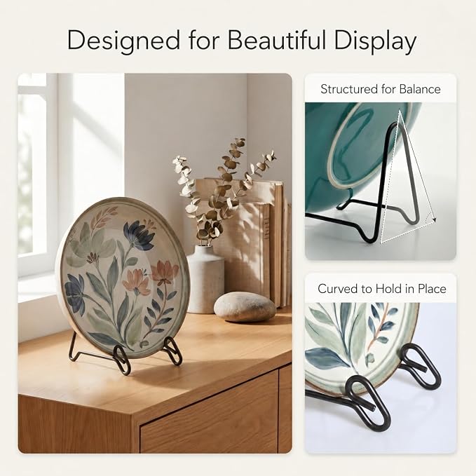 Artliving 2 Pack Display Stand Easel Iron Bowl Stands - Image 4