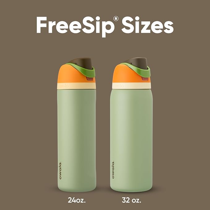 Owala FreeSip Stainless Steel Water Bottle 32 oz Camo Cool - Image 5