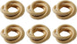 wonlex Wooden Napkin Rings Set of 6, Farmhouse Wood Napkin Ring, Handmade by wonlex