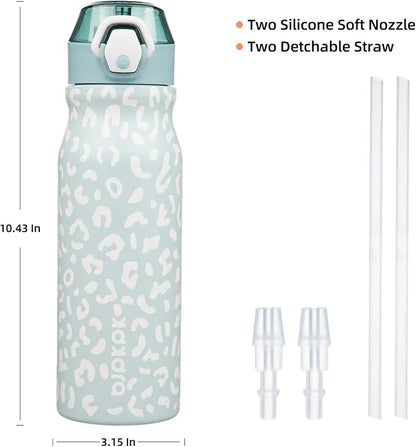 BJPKPK 25 oz Insulated Water Bottle, Stainless Steel Flask | Leak Proof Locking - Image 4