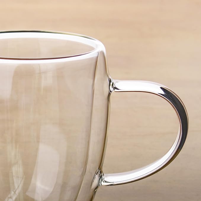 HillSpring 12oz Double Walled Glass Mug - Image 6