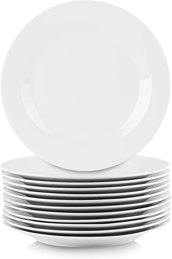 10 Strawberry Street 10.5" Catering Round Dinner Plate by 10StrawberryStreet