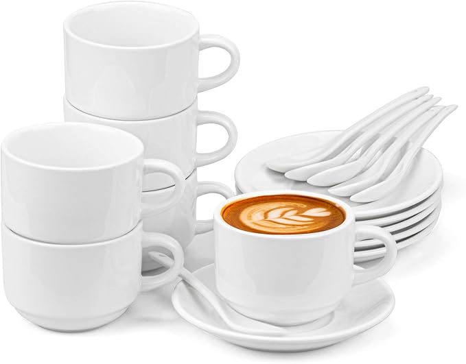 Hedume 6 Pack 5 OZ Espresso Cups by Hedume