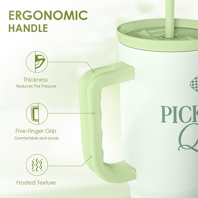 SANDJEST Pickleball 40oz Tumbler - Image 3