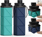 BEAUTAIL Collapsible Water Bottles 21 oz, Silicone Portable Water Bottle | BPA by BEAUTAIL