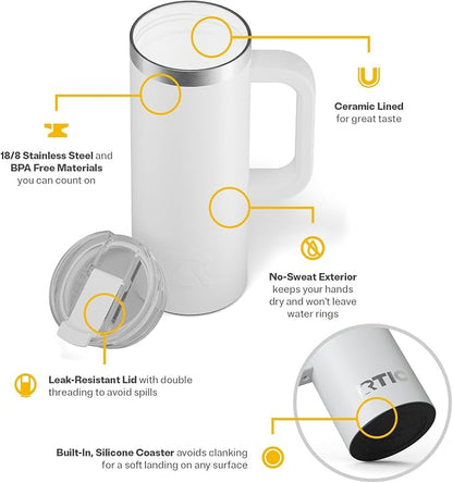 RTIC 20oz Road Trip Travel Mug - Image 4