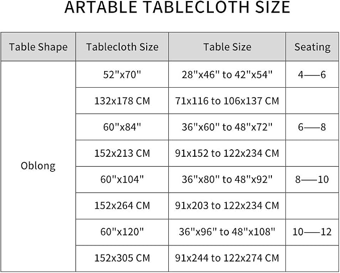 ARTABLE Gray Rectangle Fabric Table Runner Finished Edge 16 x 120 Inch | - Image 6