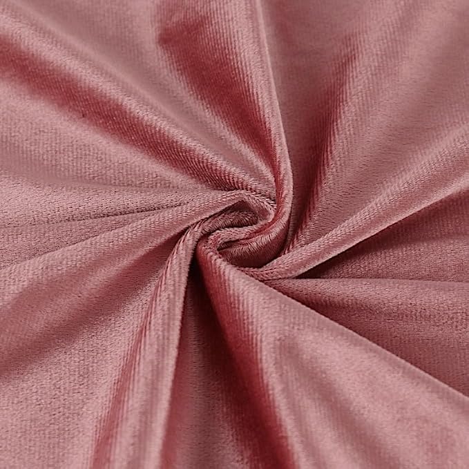 Balsa Circle 10 pcs 12x108-Inch Dusty Rose Premium Velvet Table Runners Wedding - Image 7
